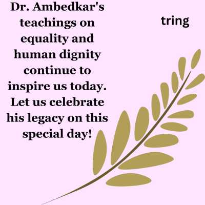 Creative Ambedkar Jayanti Wishes