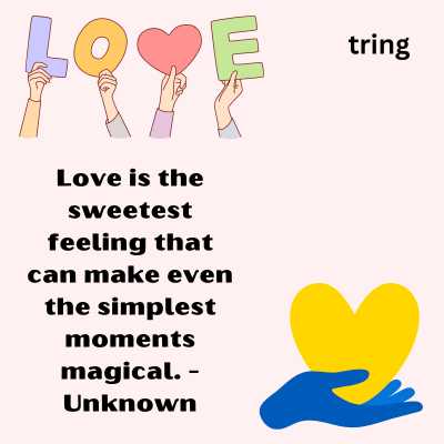 Feeling Love Quotes In English