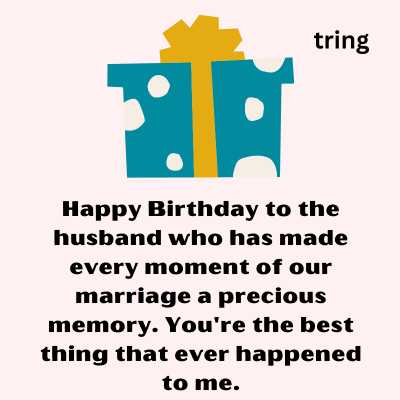 Simple Birthday Wishes For Husband