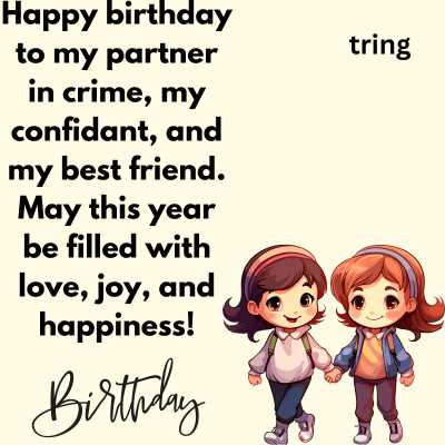 Best Birthday Wishes For Bestie