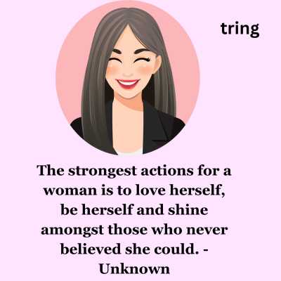 Be Strong Quotes For Woman By Famous Personalities