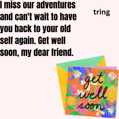 Get Well Soon Wishes For Friend