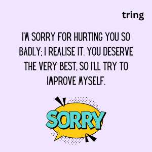 201 I'm Sorry Quotes To Apologize To Your Partner