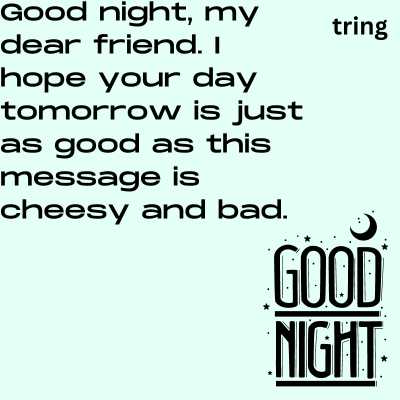 Good Night Quotes For Friends to Make Them Smile 