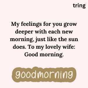 good morning wishes for wife (5)