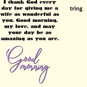 good morning wishes for wife (8)