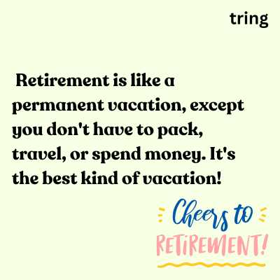 Funny Retirement Messages 