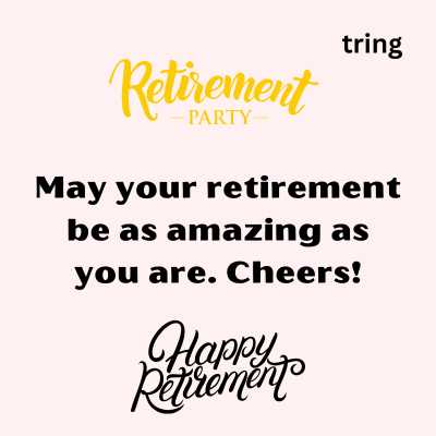 Short and Simple Retirement Messages  