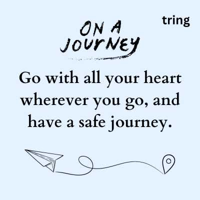 Happy Journey Quotes for sister