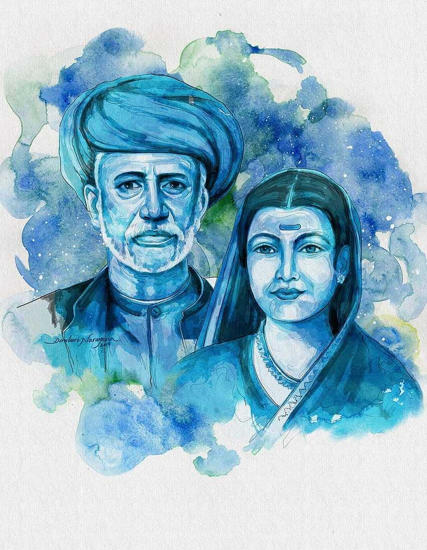 Savitribai Phule And Jyotiba Phule