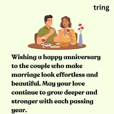 Heartfelt Wedding Anniversary Wishes to Couple