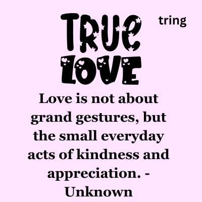 Heart Warming True Love Quotes