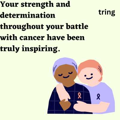 Comforting Wishes for Remission of Cancer