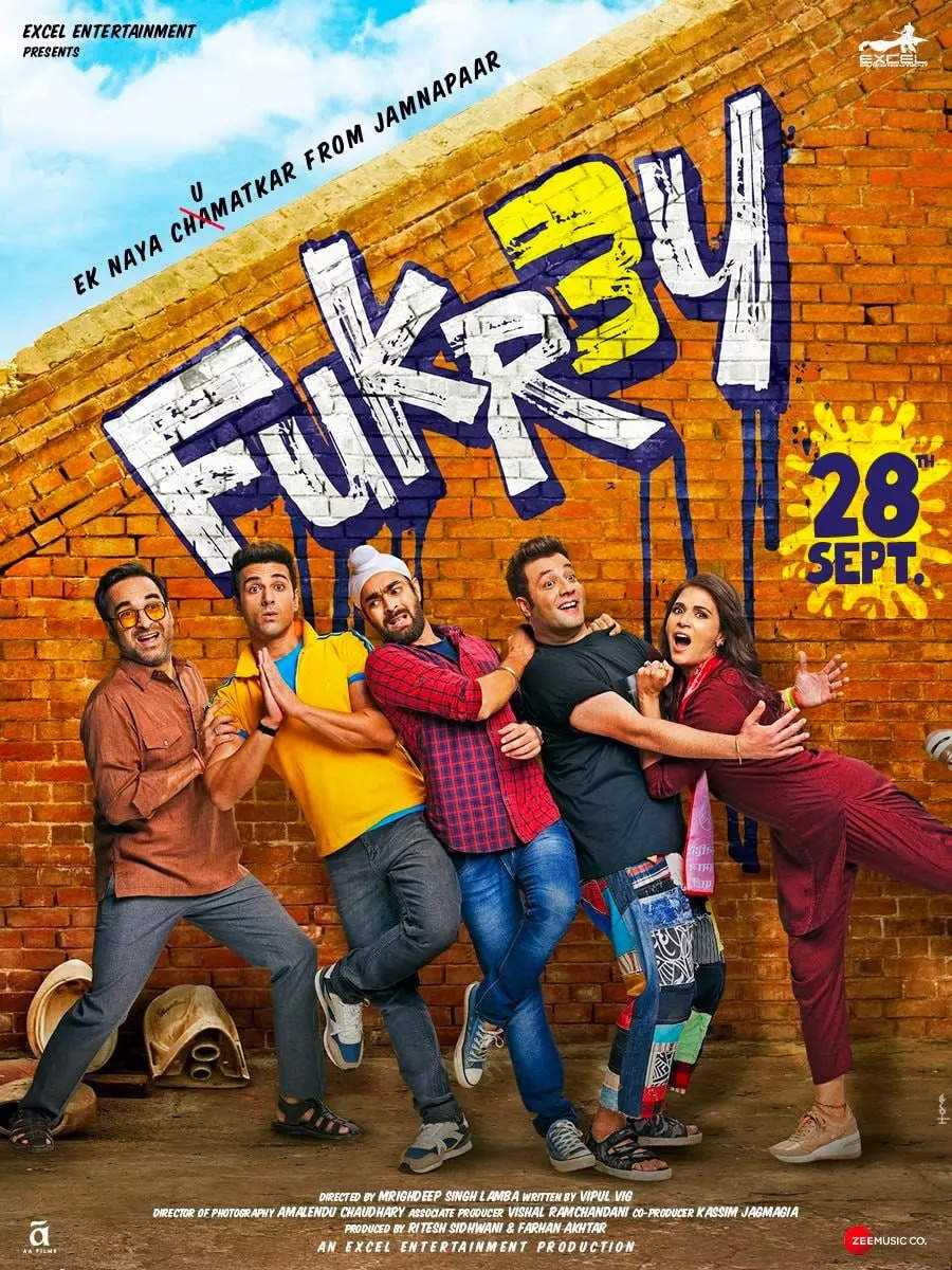 Fukrey 3 poster