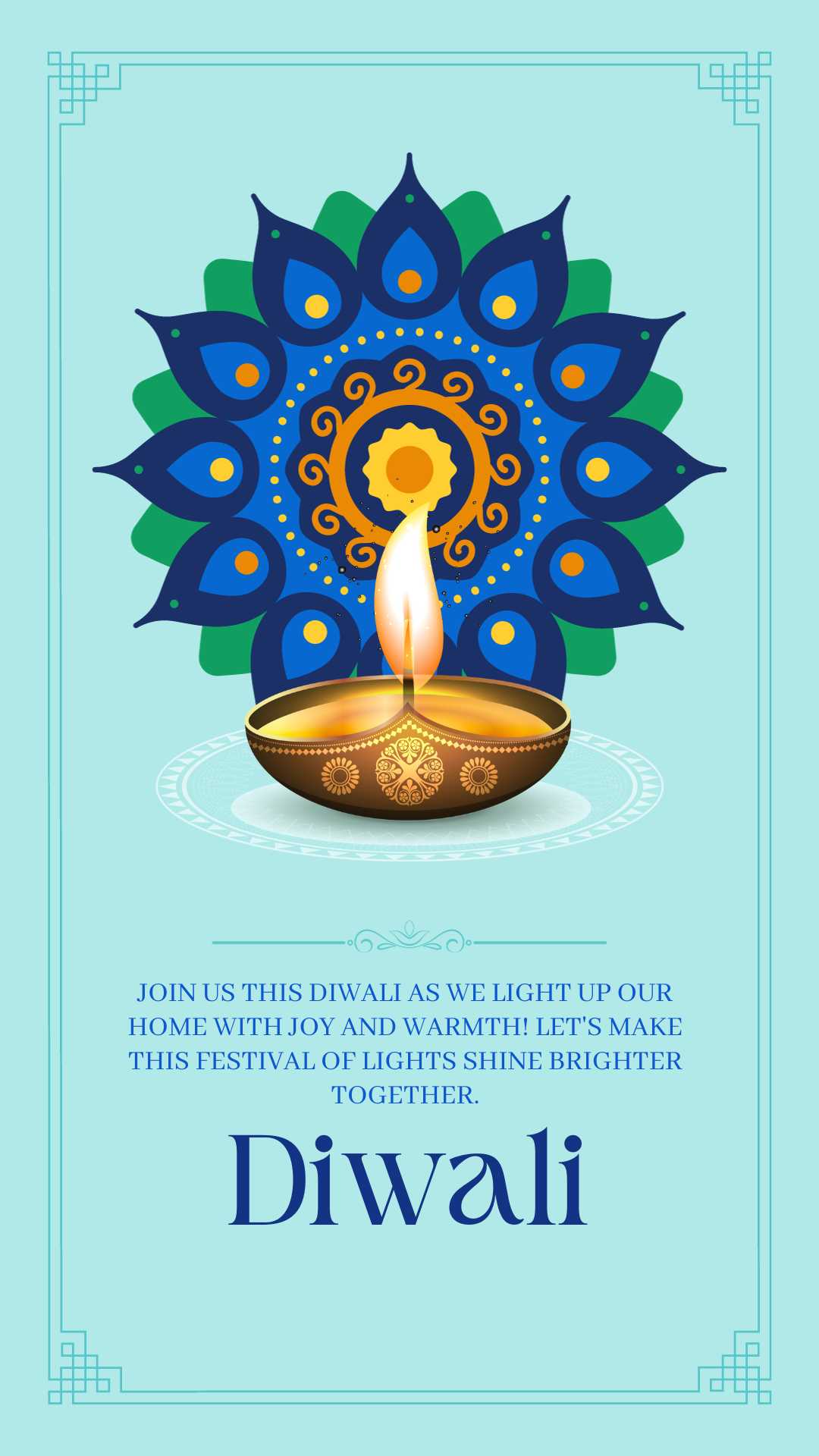 Diwali Invitation Wordings