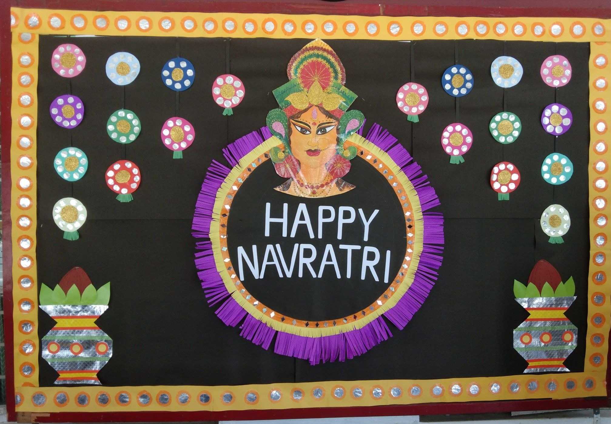 Navratri Decoration Ideas for School