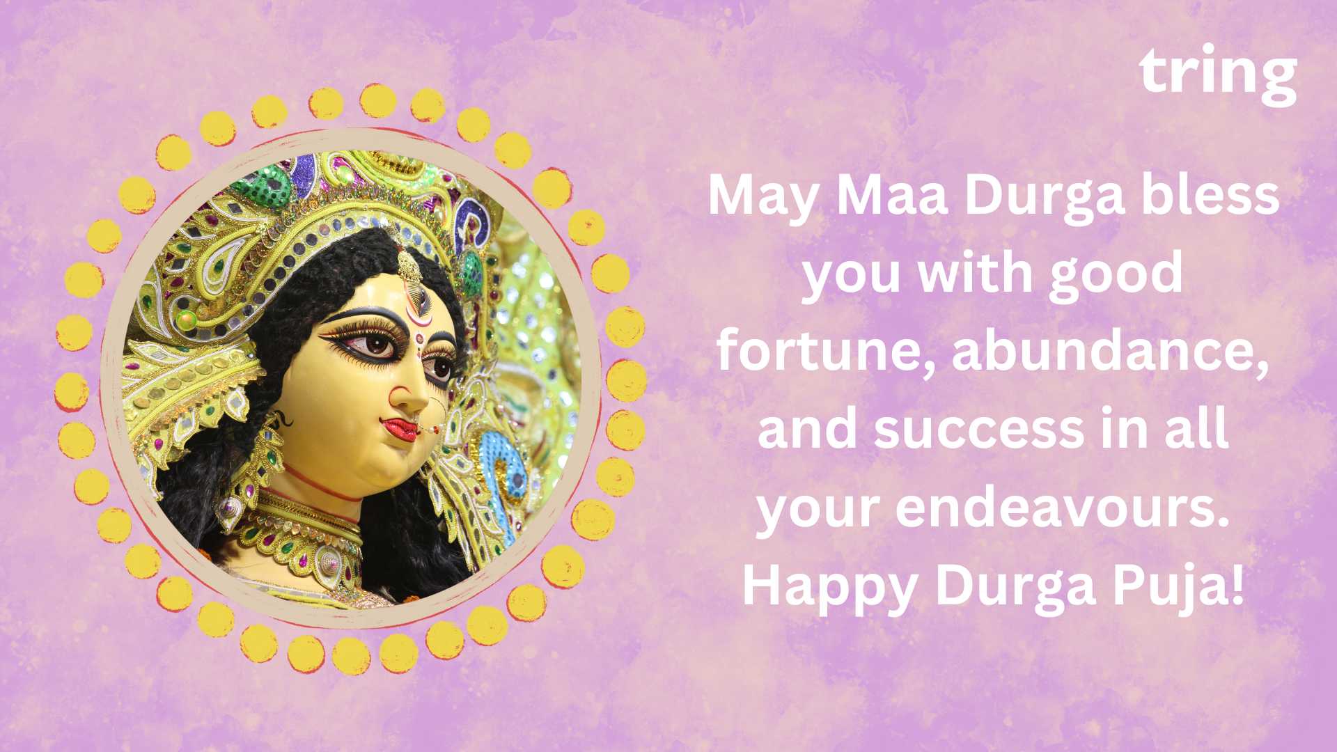 durga puja wishes in English 