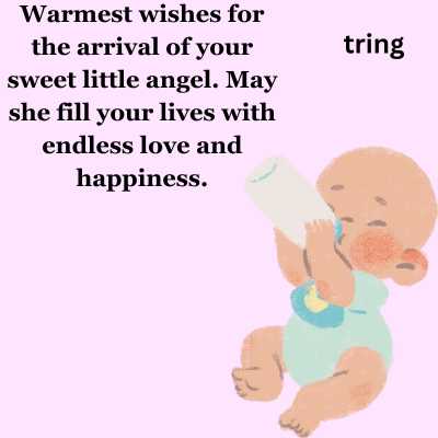 Baby Shower Wishes In English