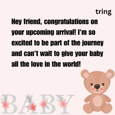 Baby Shower Wishes For Friend