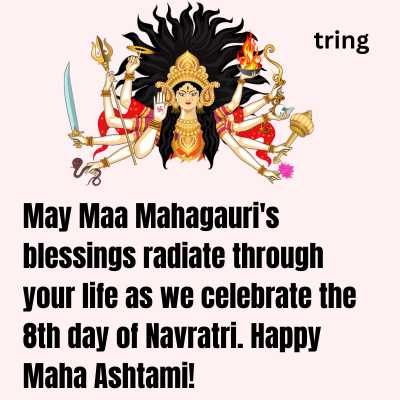 8th Day Of Navratri Wishes