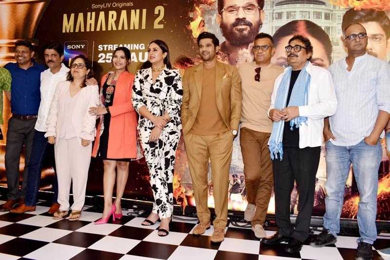 maharani web series cast