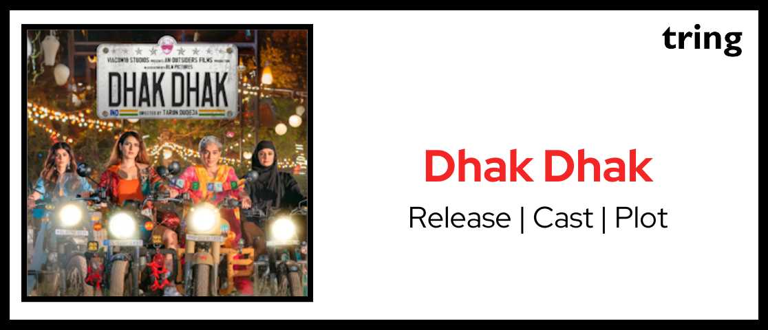 dhak dhak movie poster