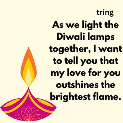 Diwali Quotes for Love