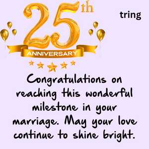 25th Anniversary Wishes (2)