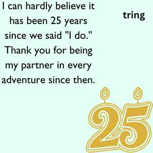 25th Anniversary Wishes (3)