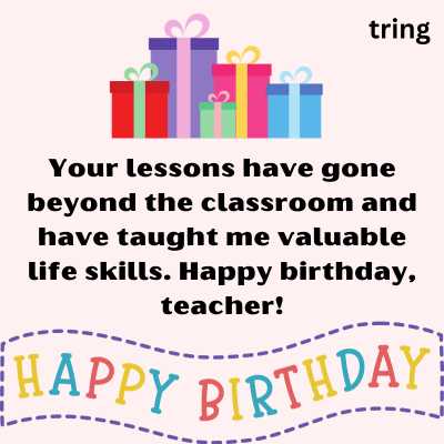 100 Heart Touching Birthday Wishes For Teacher