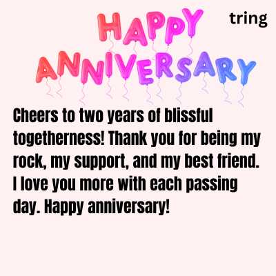 55+ Romantic 2nd Anniversary Wishes for Your Boyfriend