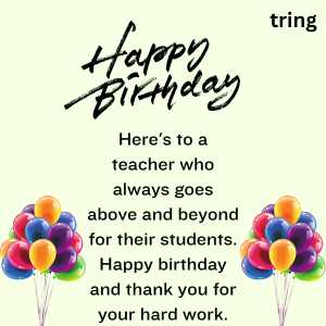 100 Heart Touching Birthday Wishes For Teacher