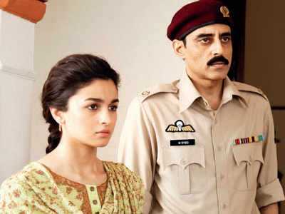 Ashwath Bhatt and Alia Bhatt in Raazi