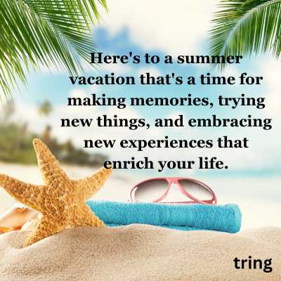 Summer Vacation Wishes For Colleagues