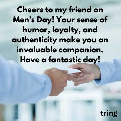 Men's Day Wishes For Friends