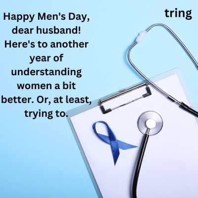 Funny Men's Day Wishes For Husband