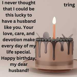 special birthday wishes for husband 