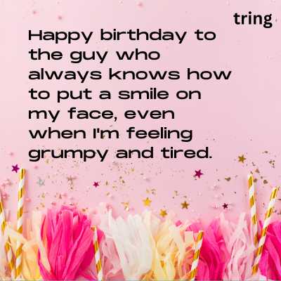 Funny Birthday Wishes For Boyfriend