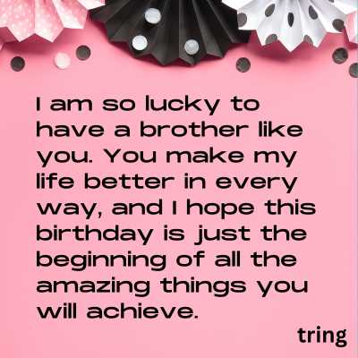 Heart-Touching Birthday Wishes for Younger Brother