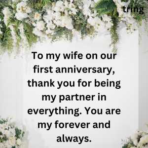 1st wedding anniversary for wife (6)