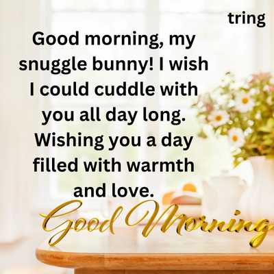 Cute Good Morning Wish For Boyfriend