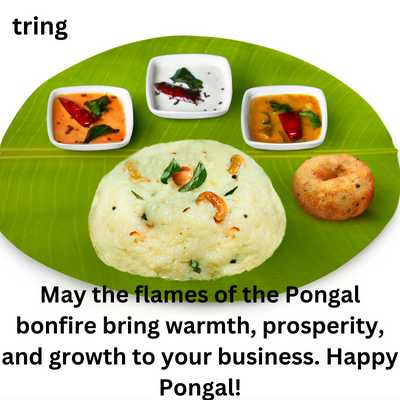 Happy Pongal Wishes for Business