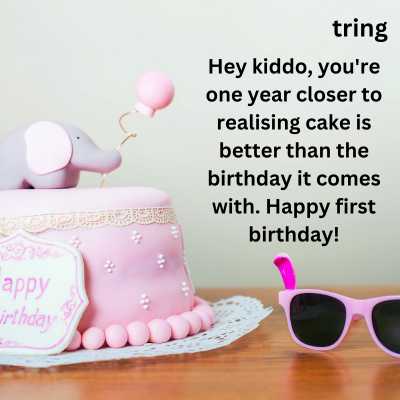 Funny First Birthday Wishes