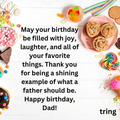 Inspiring Birthday Wishes for Dad