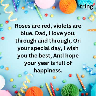 Cute Birthday Wishes for Dad