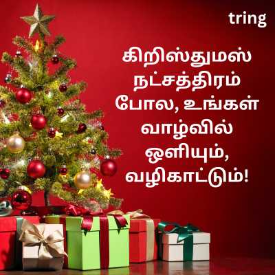 Christmas Wishes In Tamil