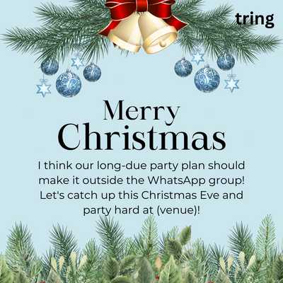 Exciting Christmas Party Messages