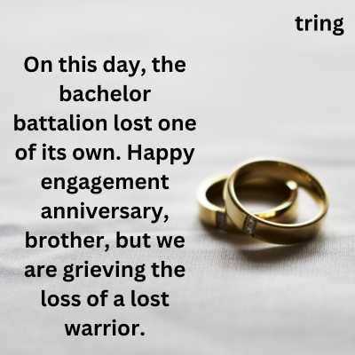 Funny Engagement Anniversary Wishes