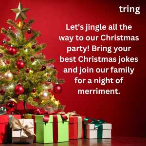 Funny Christmas Party Invitation Message (5)