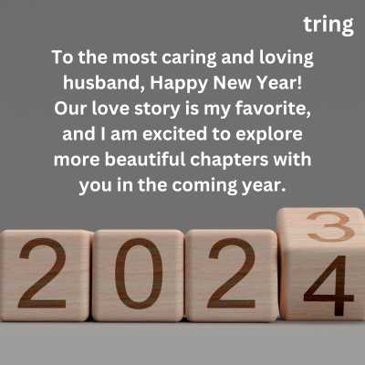 Romantic New Year Wishes for Hubby